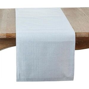Elegant White Table Runner